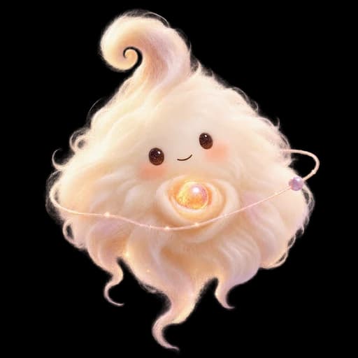 MurMur holding a glowing future seed with a pearly memory filament